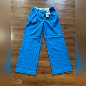 H&M Womens Blue Wide Leg Pants Size 6